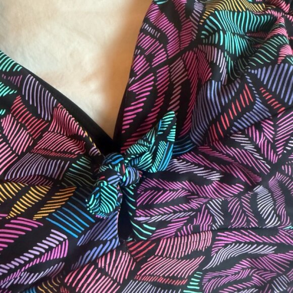 Sunsets Panama Palms Unforgettable Bikini Top 40DD - Picture 4 of 8